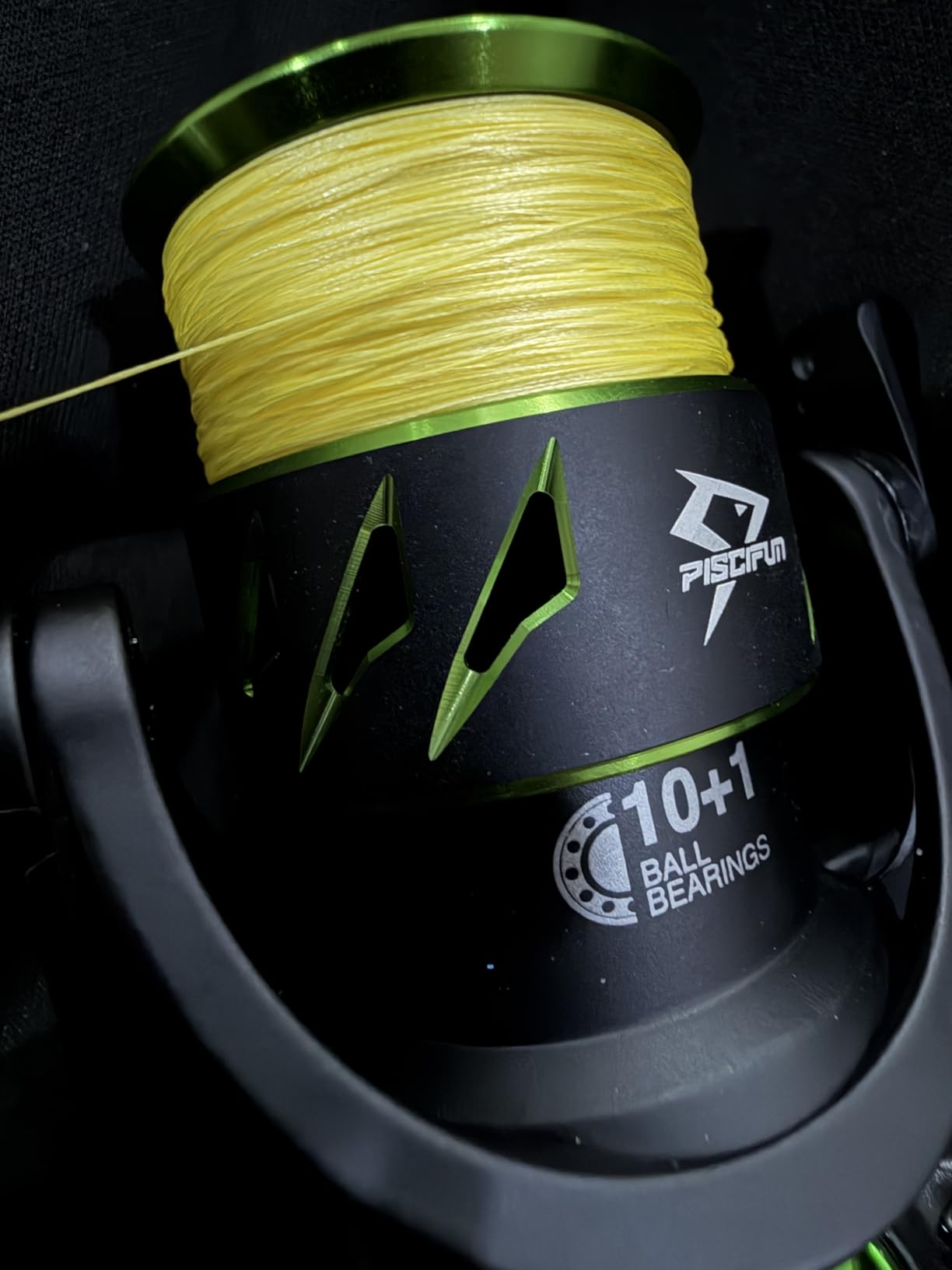 Piscifun Viper X Spinning Reel, 33lb Max Drag, 10+1 Shielded BB | Carbon fiber drag, 5.2:1/6.2:1 gear ratio, 500-5000 sizes for freshwater fishing customer photo 2