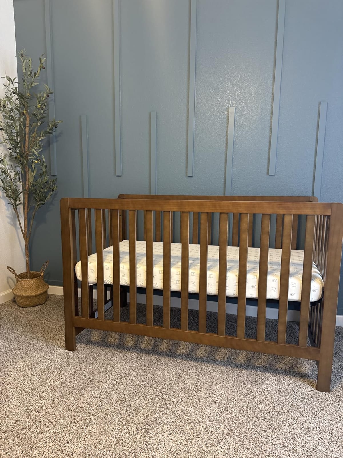 HALO DreamWeave Crib & Toddler Mattress - 100% Breathable Mattress and Core, Dual Sided 2-Stage Design, Machine Washable Cover, Hypoallergenic, Open Strand Polymer Core, Greenguard Cert. customer photo 1