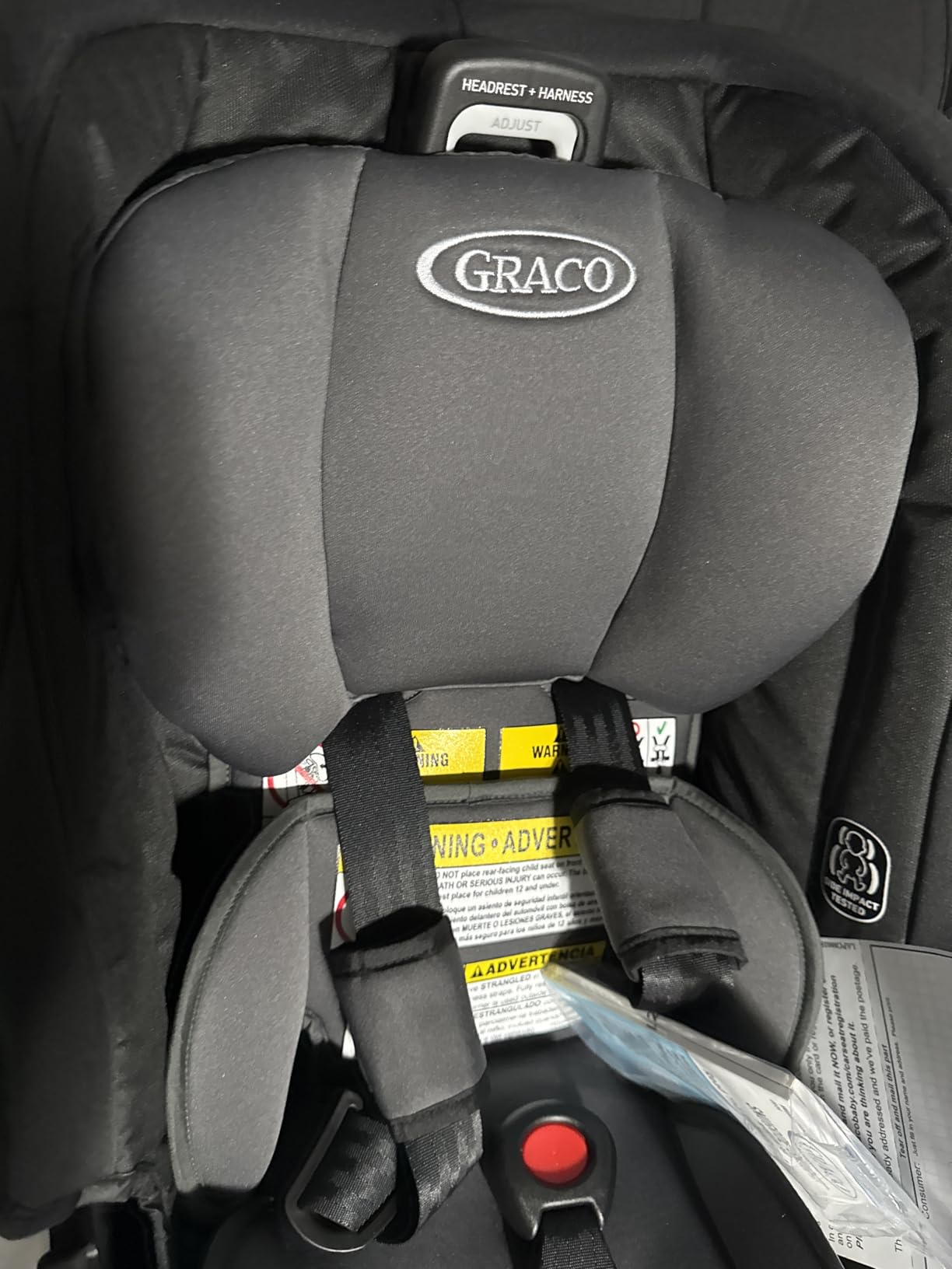 Graco SnugRide SnugFit DLX Infant Car Seat, Baby Car Seat Rear Facing with Anti Rebound Bar, Carseat with Adjustable Base and 5 Recline Positions, Spencer customer photo 1