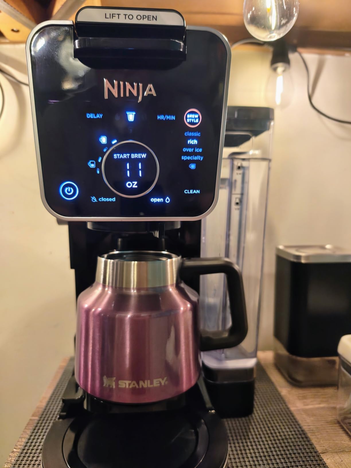 Ninja Specialty Drip Coffee Maker | DualBrew Pro Specialty Coffee Machine w/ Frother, Paper Filter | Brew with Pods & Grounds, K Cups Compatible | 4 Brew Styles, 13 Cup to Pot Sizes | Black, CFP301 customer photo 1