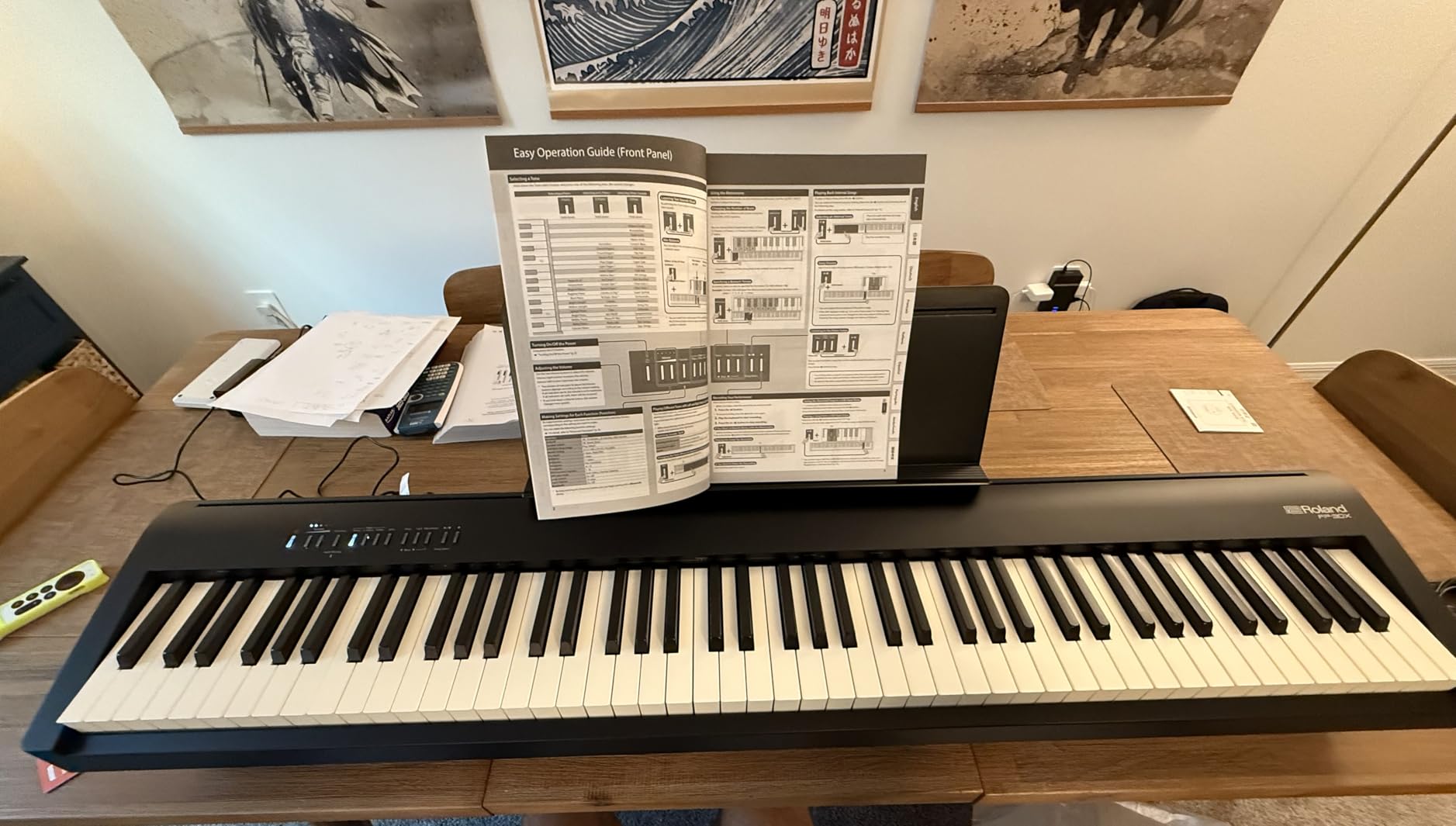 Roland FP-30X 88-Note Digital Piano, Rich Tone & Authentic Ivory-Feel, Built-In Powerful Amplifier & Stereo Speakers, Onboard Sounds, Bluetooth & MIDI Connectivity, Black customer photo 2