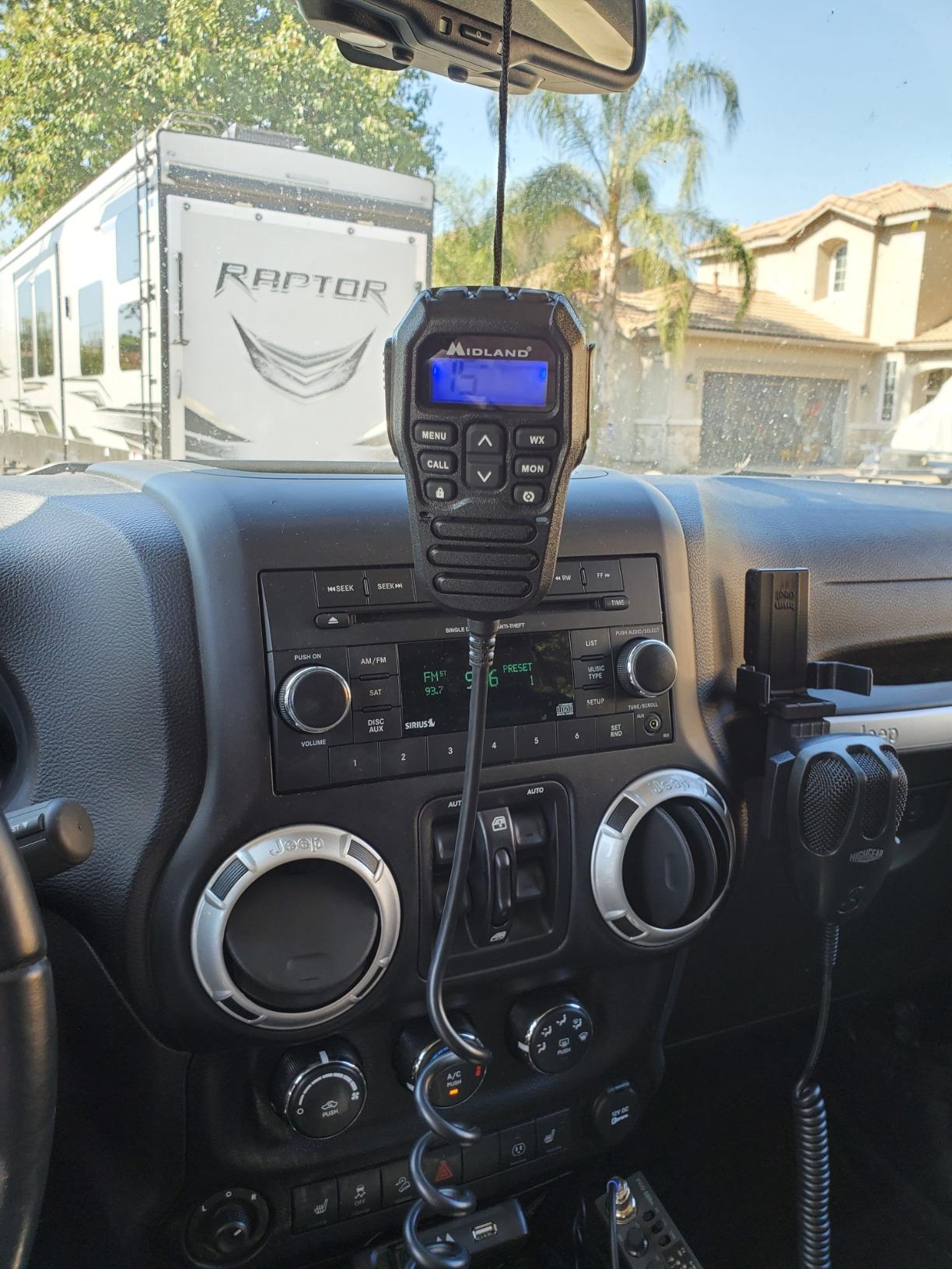 Midland MXT275VP4 15 Watt GMRS MicroMobile 2-Way Radio with Extended 3dB Gain Antenna customer photo 1