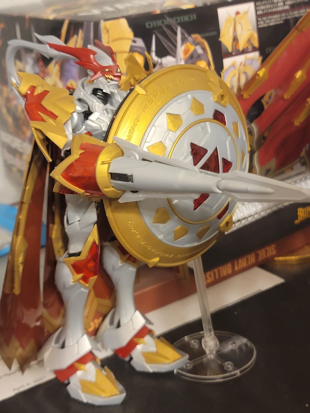 Bandai Hobby - Digimon - Dukemon/Gallantmon (Amplified), Bandai Spirits Figure-Rise Standard Model Kit customer photo 2