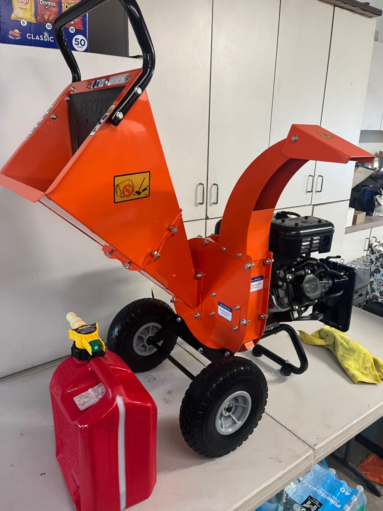 C30 LITE Wood Chipper Shredder Mulcher Heavy Duty 7 HP 212cc Gas Powered 3 Inch Max Capacity 1-Year Warranty After Product Registration customer photo 2
