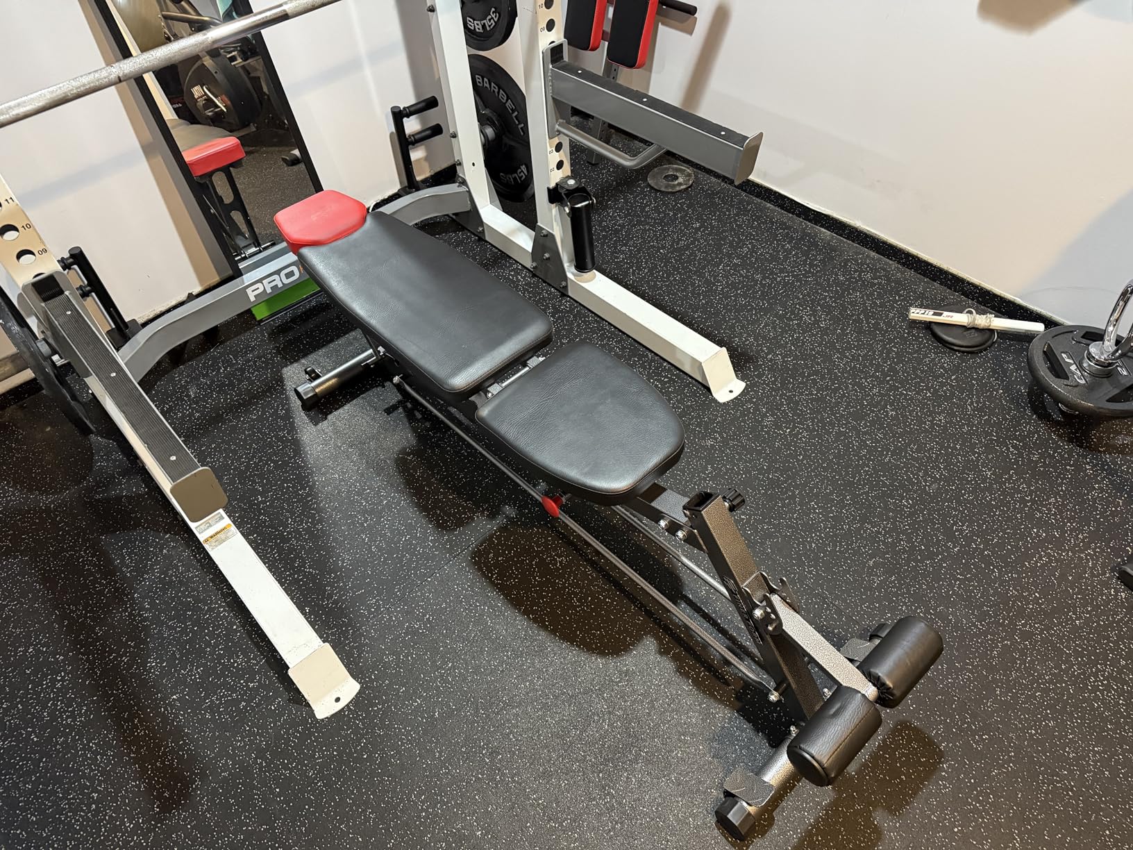 Finer Form Multi-Functional FID Weight Bench for Full All-in-One Body Workout - Hyper Back Extension, Roman Chair, Adjustable Ab Sit up Bench, Incline Decline Bench, Flat Bench customer photo 2