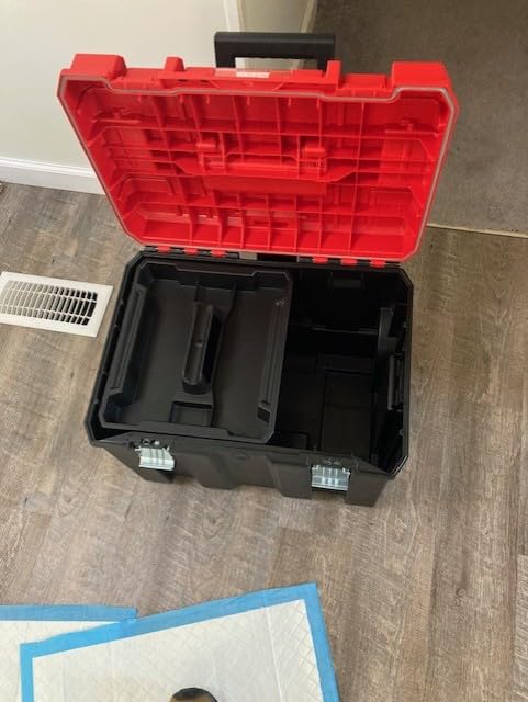 CRAFTSMAN VERSASTACK 17.126-in Metal Wheels Lockable Tool Box customer photo 1