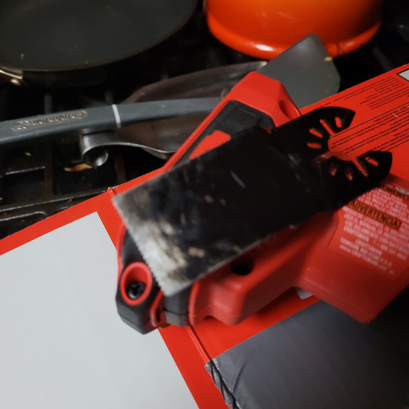CRAFTSMAN V20 Cordless Oscillating Tool Kit Multi-Tool with Blades, Sand Paper, Battery and Charger Included (CMCE501D1) customer photo 1
