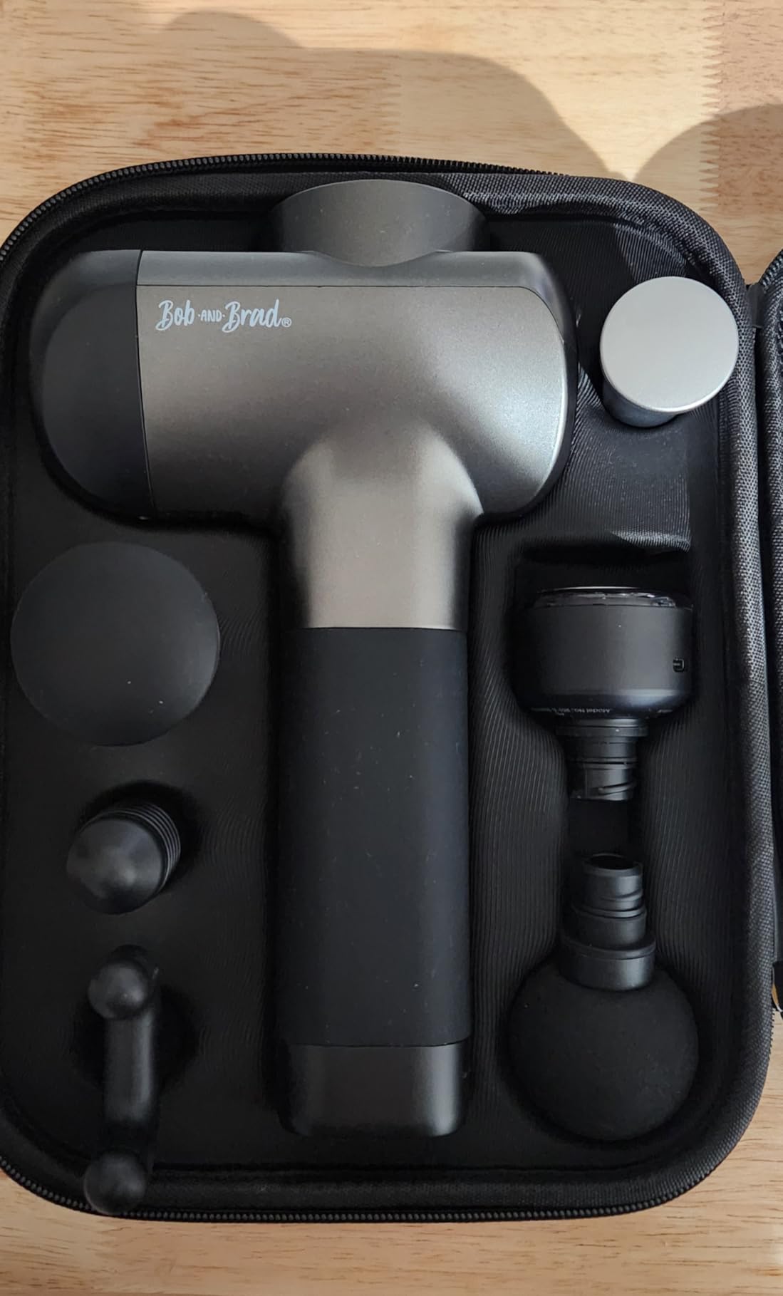 BOB AND BRAD X6 Pro Massage Gun Deep Tissue Percussion with Metal Head, FSA Eligible Professional Muscle Massage Gun for Athletes, HSA Electric Massager Gun customer photo 1