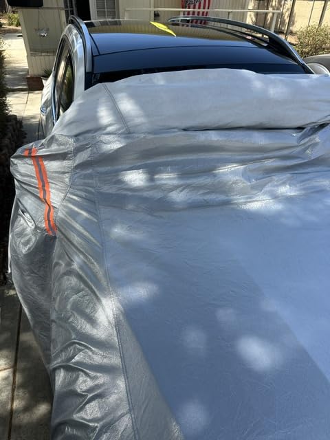 EzyShade SUV Car Cover Waterproof All Weather, Size S3 | Multi-Layer Outdoor Full Exterior Covers, Heavy Duty for Jeep, Rav4, Equinox, Trax, CRV customer photo 1
