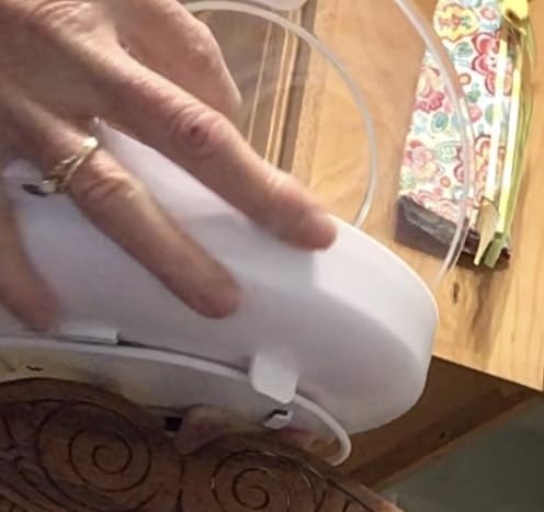 Live Fine Smart WiFi Automatic Pill Dispenser | 28-Day Medication Organizer Up to 9 Doses Per Day for Care Monitoring with Locking Key, Adjustable Light/Sound Alarms for Prescriptions & Vitamins customer photo 2