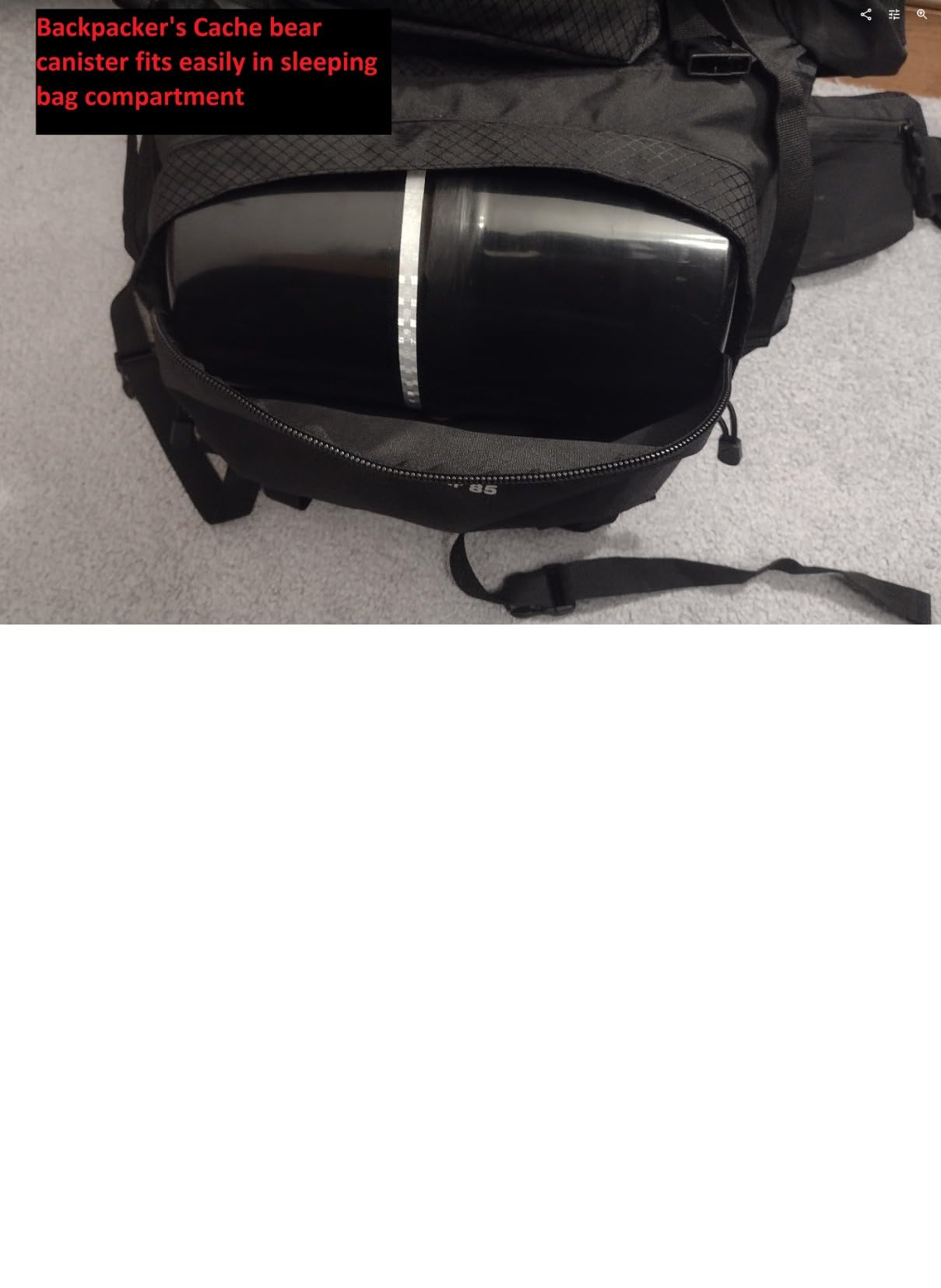 Teton 65L Explorer Internal Frame Backpack for Hiking, Camping, Backpacking, Rain Cover Included customer photo 2