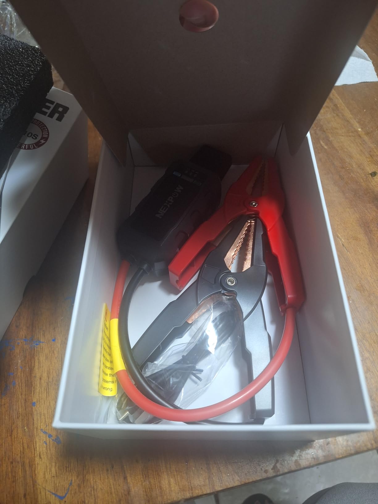 NEXPOW Car Jump Starter 2026 Upgraded Car Battery Jump Starter Pack customer photo 2