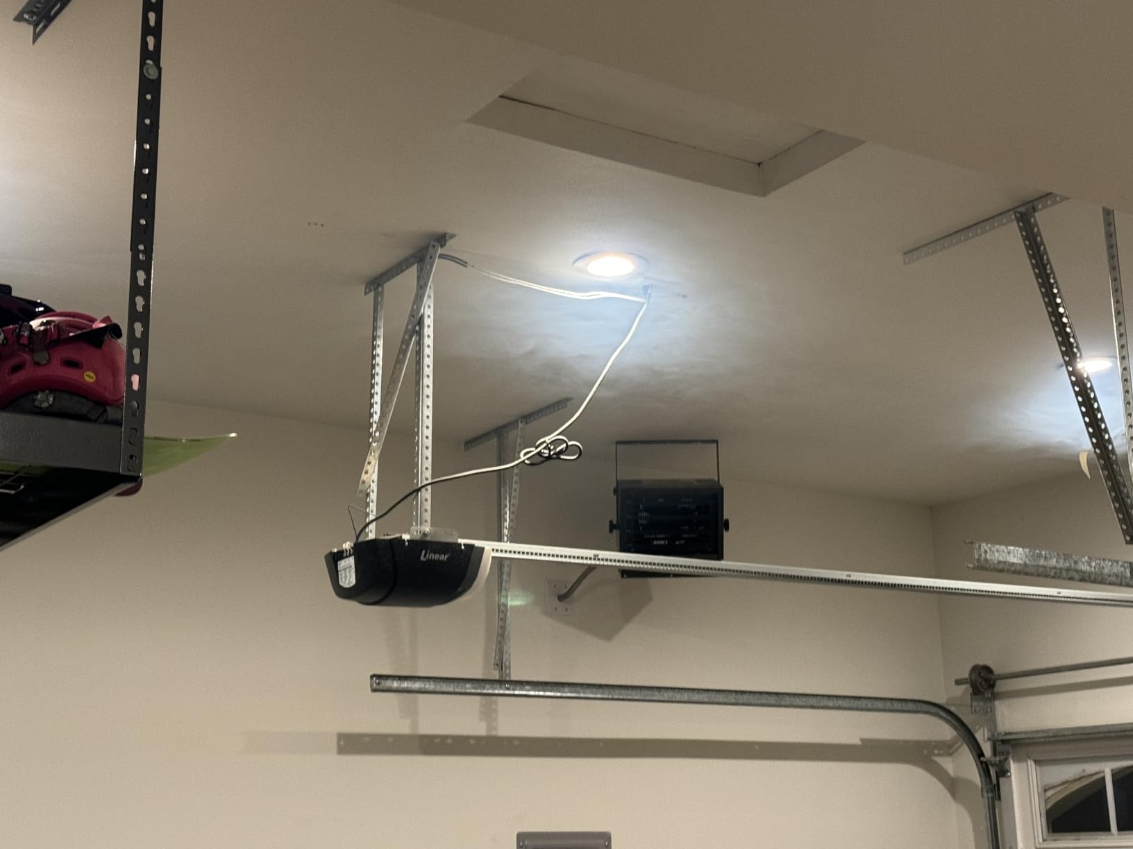 Comfort Zone Hard-Wired Ceiling Mount Garage Space Heater with Remote, 7,500 Watt, 240 Volt, Fan-Forced, Overheat Protection, Digital Thermostat, 12-Hour Timer (CZ230ERBK) customer photo 2