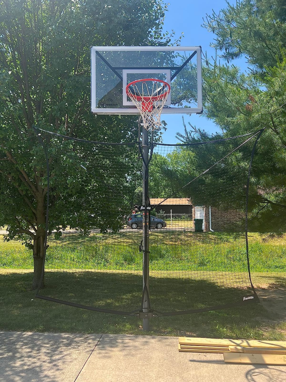 Franklin SportsBasketball Pass Back Rebounder customer photo 2