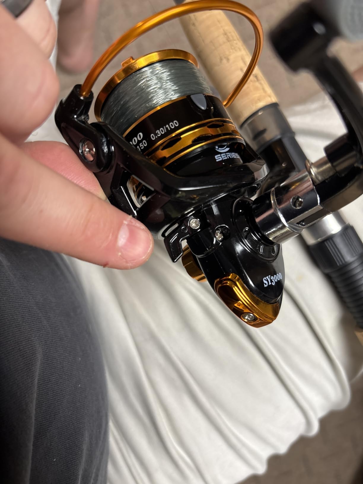Summer and Centron Spinning Reels, 12 +1 BB Light Weight & Ultra Smooth Reel for Ice/Summer 3000/1000 Fishing Reel by QINGLER customer photo 1