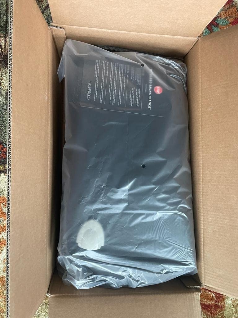 HigherDOSE Infrared Sauna Blanket - Sauna Blanket with Low EMF for Personal Sauna at Home - Portable Infrared Sauna for Full-Body Detox, Muscle Recovery & Glowing Skin - Home Spa Experience customer photo 1