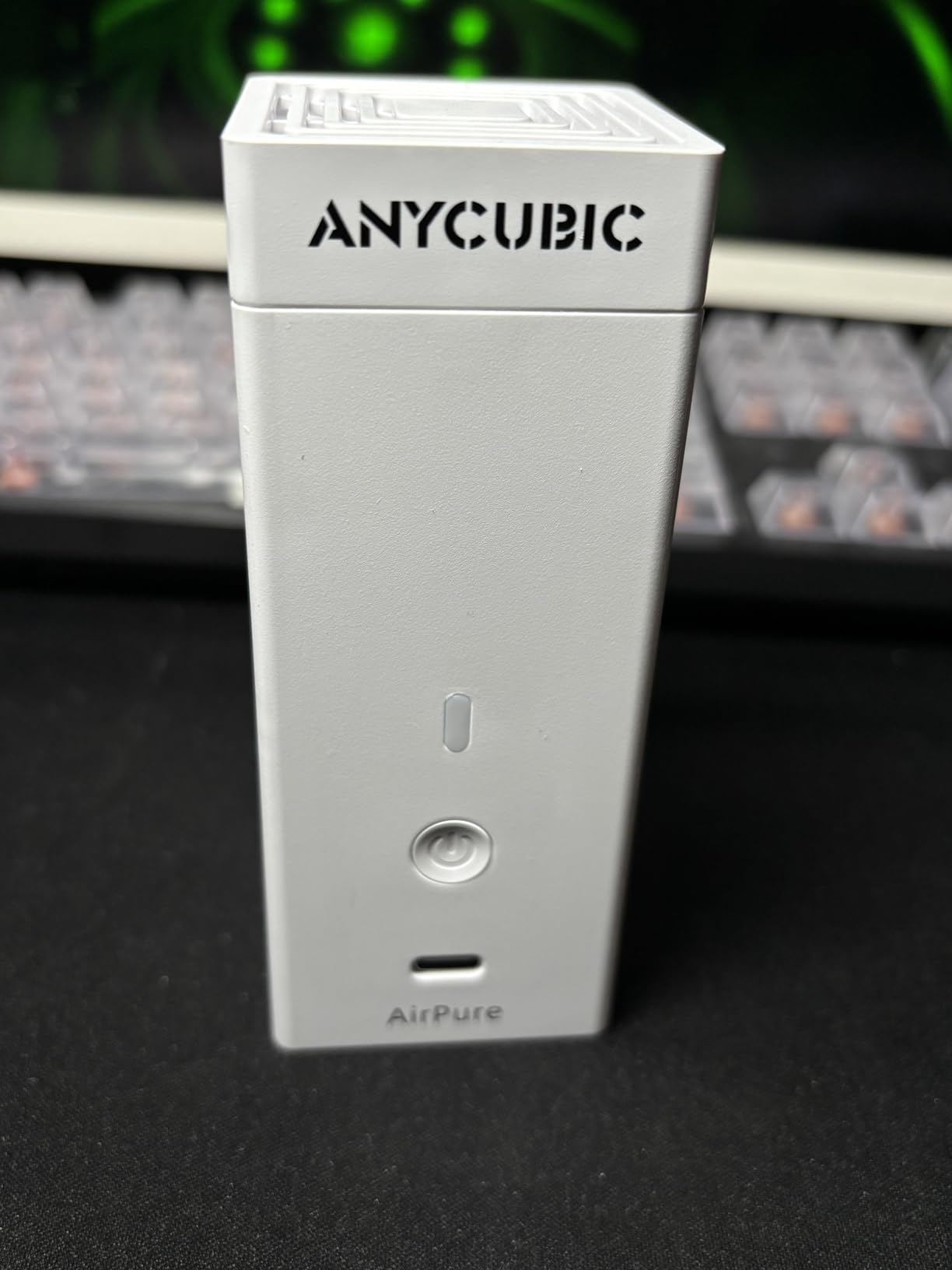 ANYCUBIC Mini Purifier 3D Printer Accessories, Lightweight Ultra Quiet Purifier with High Density Activated Carbon Filter for LCD DLP 3D Printers (Pack of 2) customer photo 2