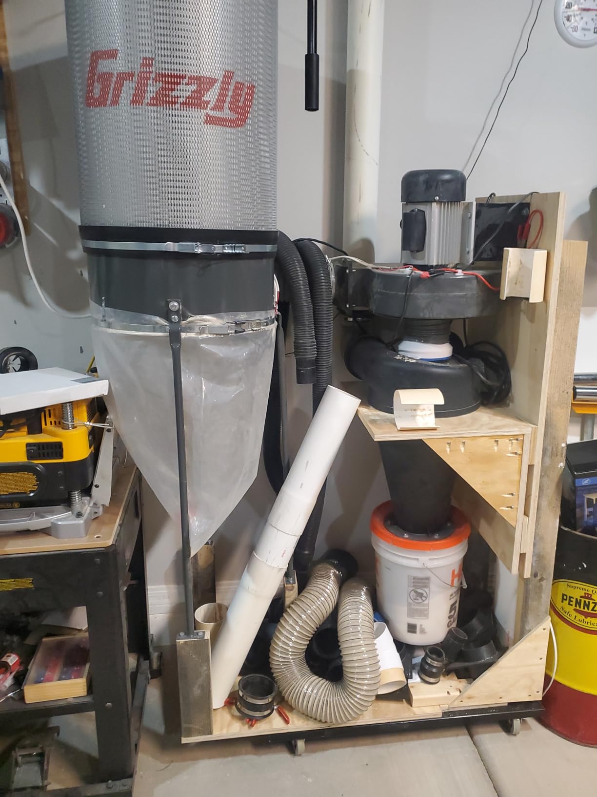 Oneida Air Systems Cyclone Attachment for Single Stage 0.5-3HP Dust Collector, 4/5 DIY - Portable Attachments and Accessories for Home and Woodworking Space Cleaning customer photo 2
