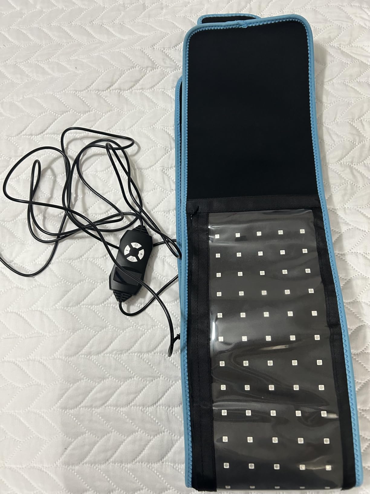 Red Light Therapy, Infrared Light Therapy for Body Waist Back Shoulder Leg Knee Muscle Relief, LED 3 Chips in 1 660nm 850nm Wearable Large Red Light Belt with Timer Remote, Ideal Gift for Women Men customer photo 2