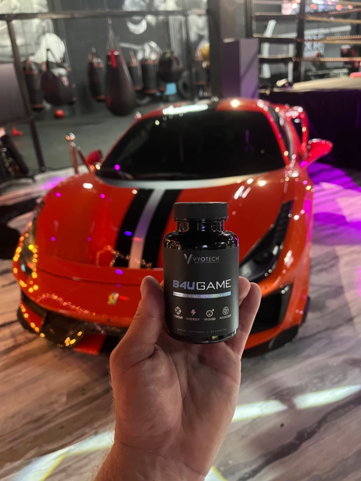 B4UGAME Brain Booster Supplement | Max Mental Performance | Nootropic for Focus, Clarity, Memory, Mood, Energy & Concentration | DMAE, L-Tyrosine, Alpha-GPC, S7 Blend | 3rd Party Tested | 60 Capsules customer photo 1