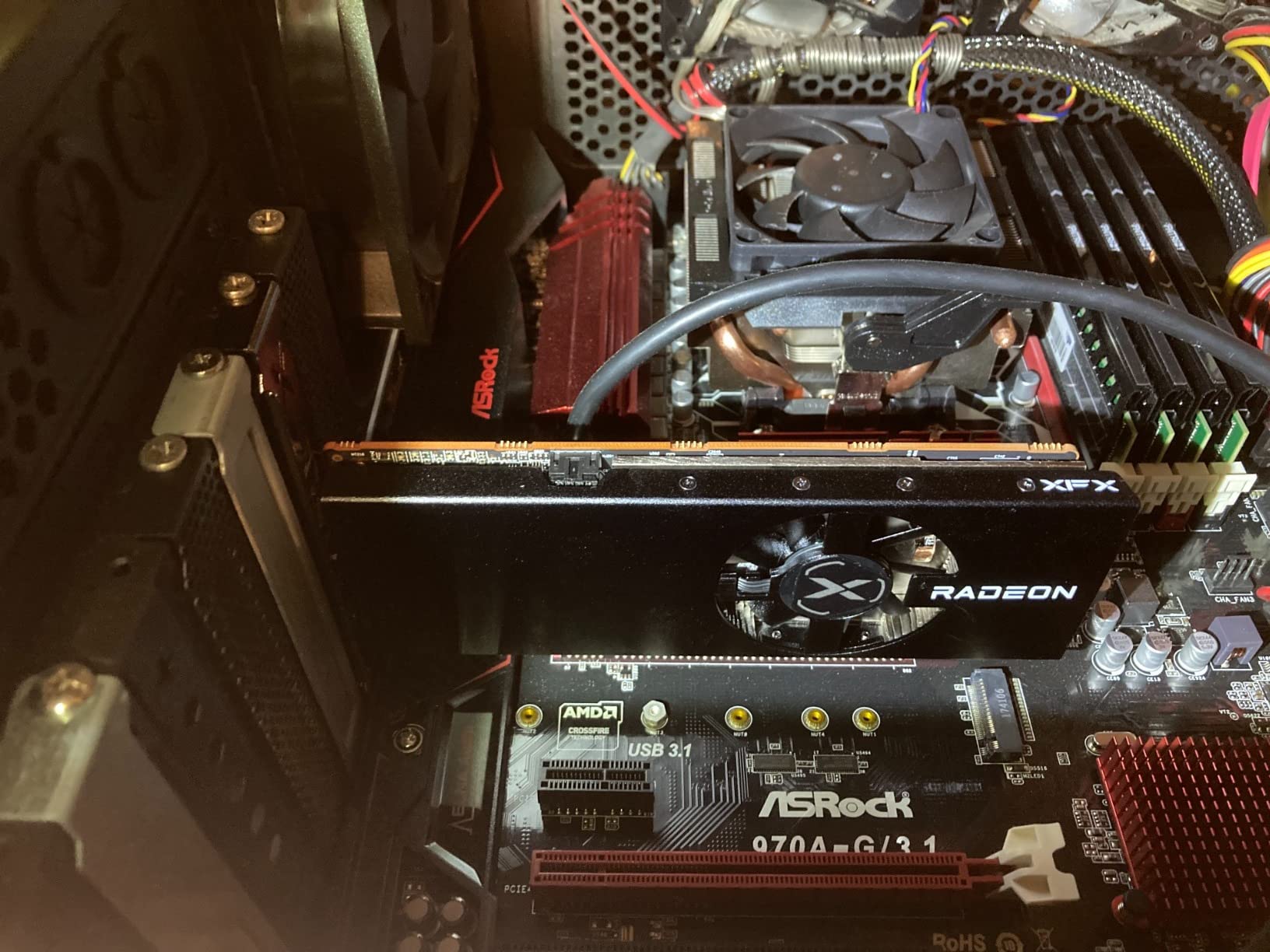 XFX Speedster SWFT105 Radeon RX 6400 Gaming Graphics Card with 4GB GDDR6, AMD RDNA 2 customer photo 1