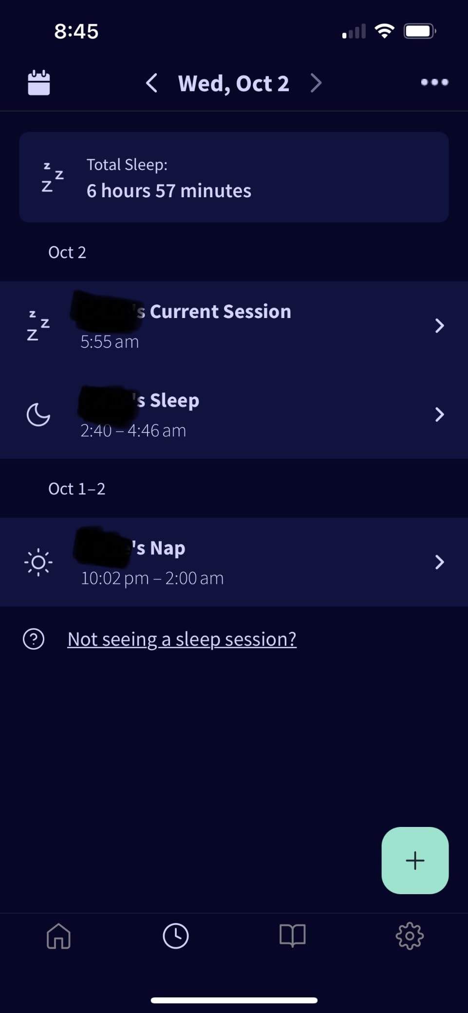 Owlet Dream Sock Smart Wearable Baby Monitor Tracks Heart Rate & Oxygen in Real Time Parents Receive Alerts, Sleep Insights & More via App - Bedtime Blue customer photo 1