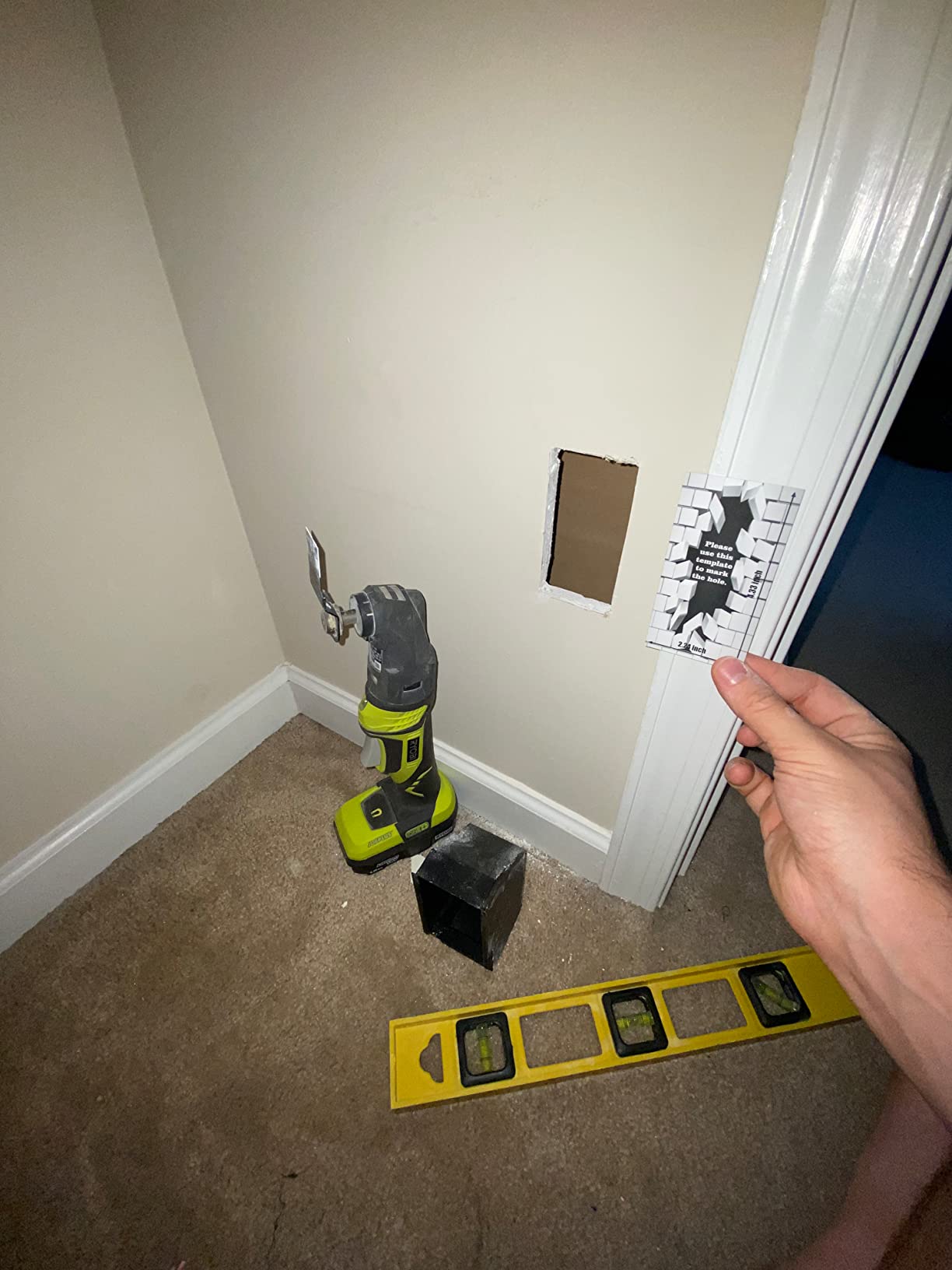 Elder Welder Electrical Outlet Hidden Wall Safe, 100% Real Plate Included | Easy to Install, Hidden Safe for Money, Wall Safes Between Studs, Secret Storage, Invisible Safe customer photo 2