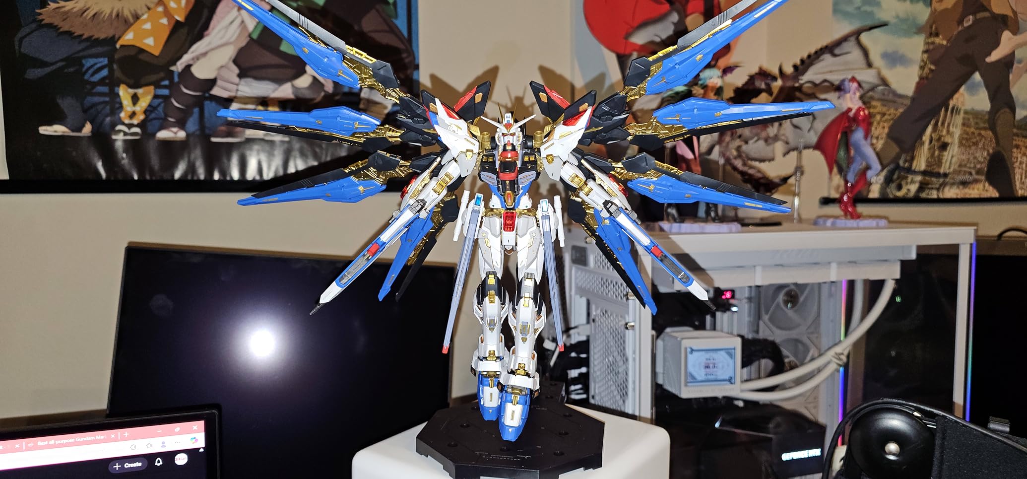 Bandai Hobby - Gundam Seed Destiny - Strike Freedom Gundam MGEX 1/100 Model Kit customer photo 2