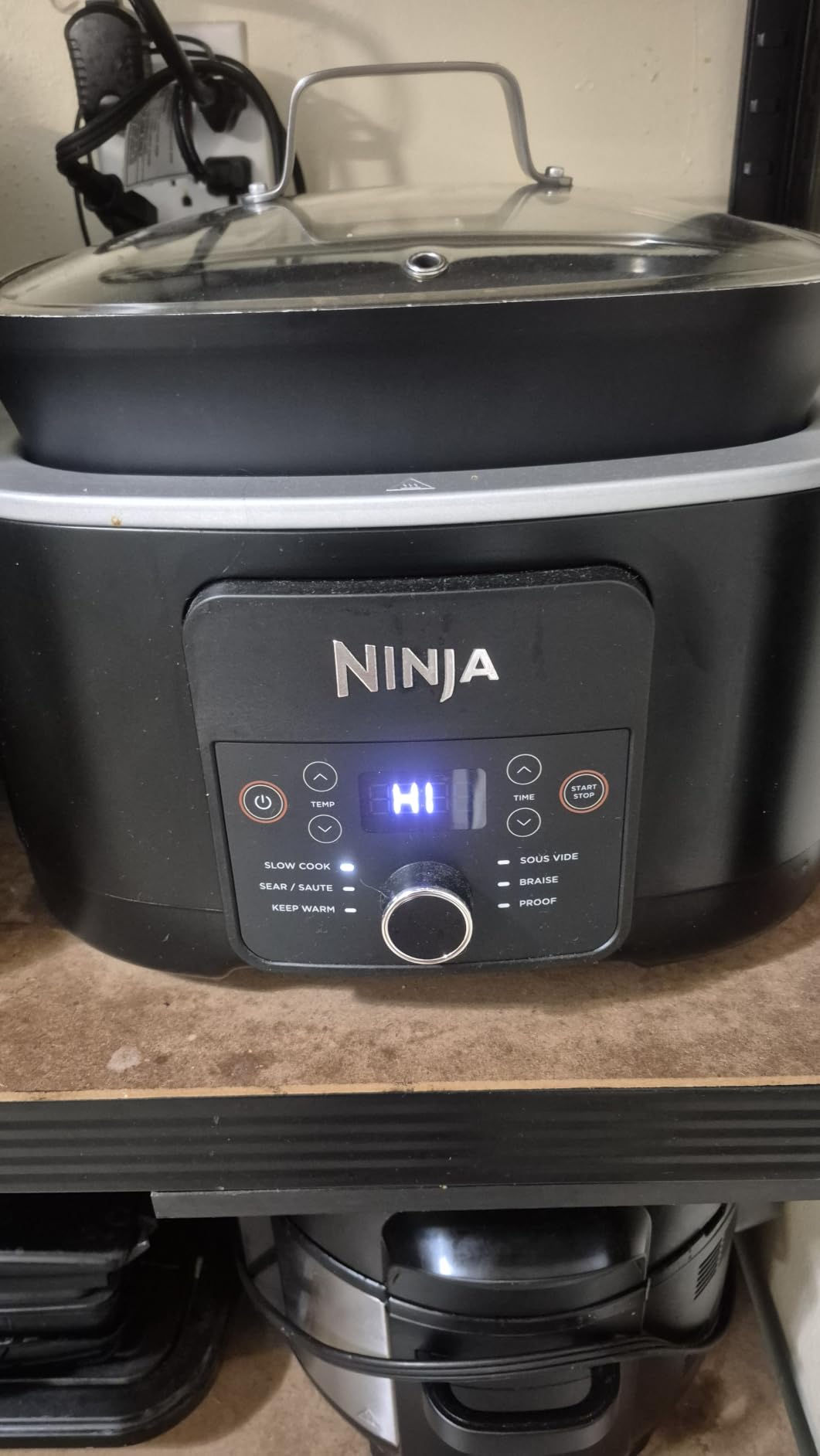 Ninja PossibleCooker PRO 14-in-1, 8.5-qt, Sea Salt Gray, MC1001 | 14-in-1 replaces 14 appliances, Triple Fusion Heat, slow cook, sauté, roast & steam, nonstick oven-safe pot to 500F customer photo 1