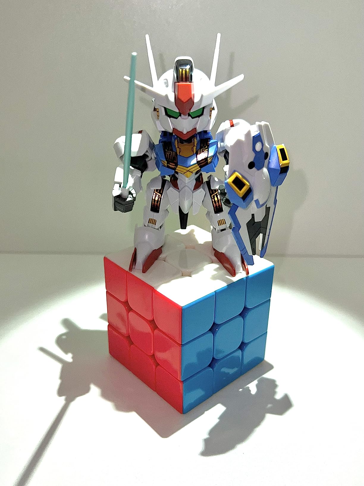 Bandai Hobby - The Witch from Mercury - #19 Gundam Aerial, Bandai Spirits SD EX-Standard Model Kit customer photo 1