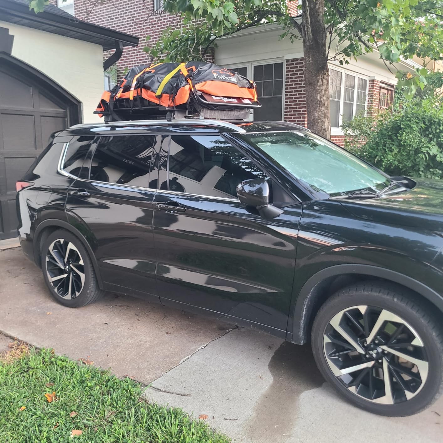 FIVKLEMNZ 21 Cubic Car Rooftop Cargo Carrier Roof Bag customer photo 2