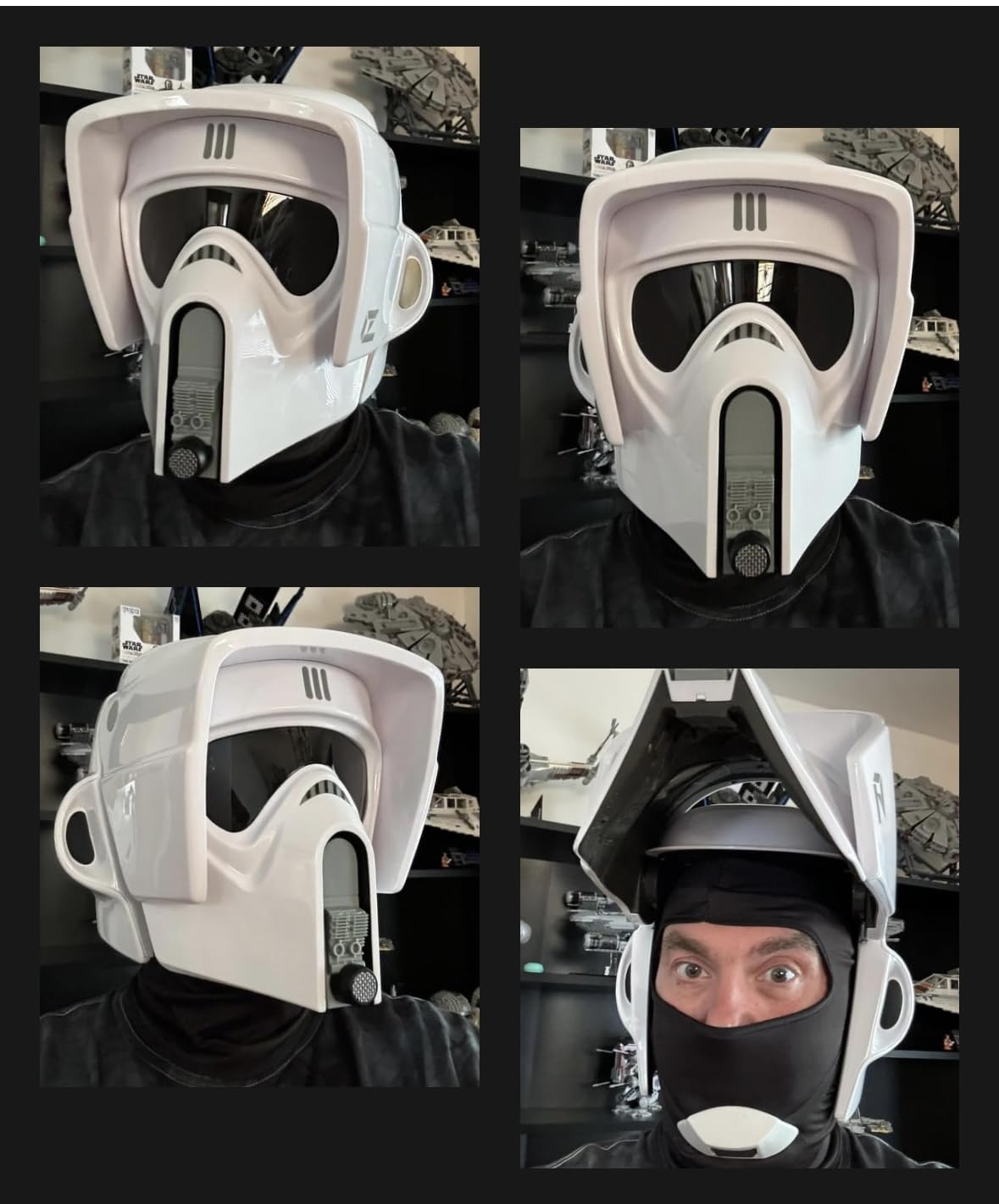 The Black Series 332nd Ahsoka's Clone Trooper Premium Electronic Helmet, The Clone Wars Adult Roleplay Item customer photo 1
