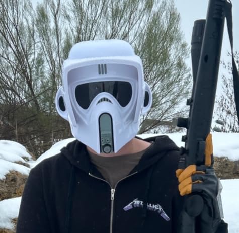 The Black Series 332nd Ahsoka's Clone Trooper Premium Electronic Helmet, The Clone Wars Adult Roleplay Item customer photo 2
