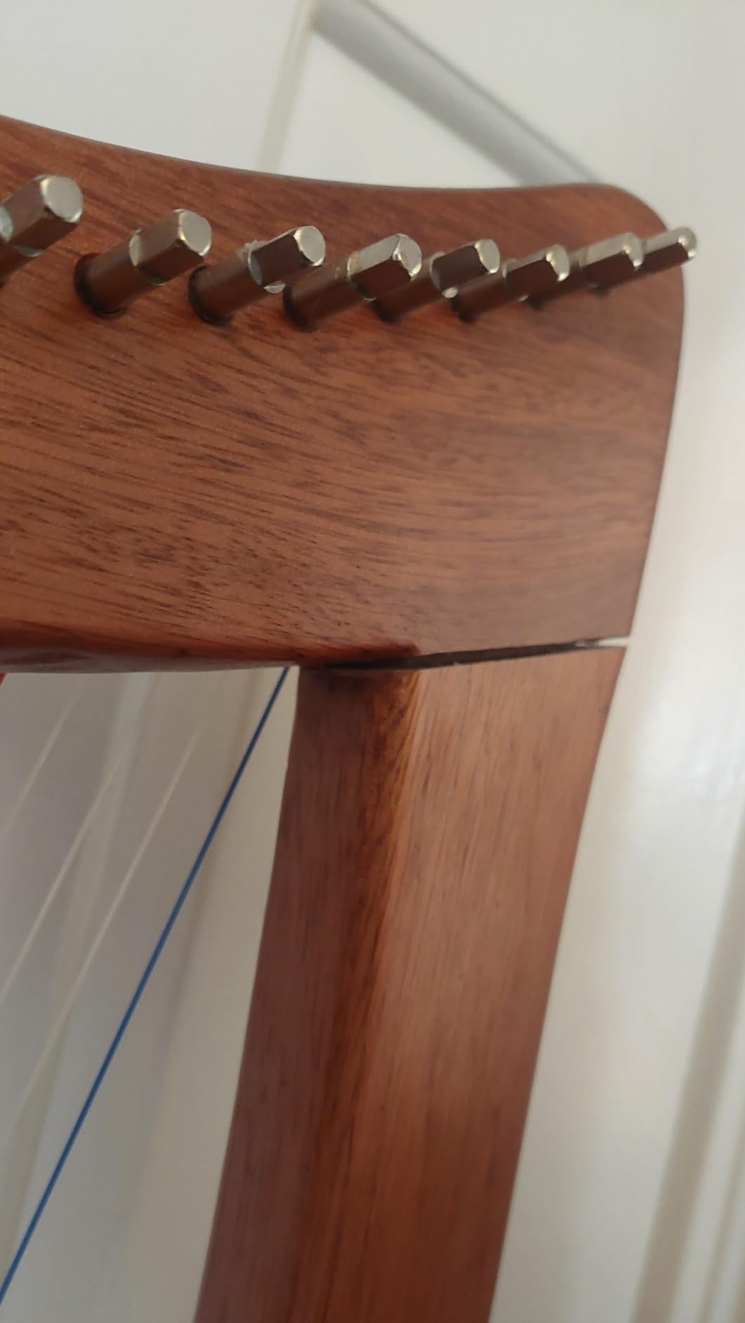 LOTKEY 19 Strings Harp, Solid Mahogany Harps 29'' W/Gig Bag,Tuning Wrench,Straps,Instruction for Professional Lyre Harp Player,Beginner,Adults F3 G3 A3 B3 C4 D4 E4 F4 G4 A4 B4 C5 D5 E5 F5 G5 A5 B5 C6 customer photo 2