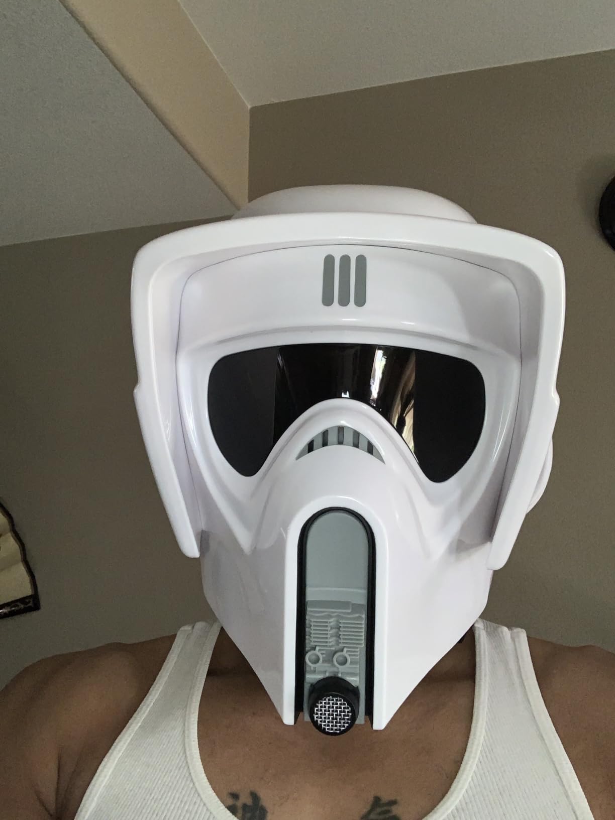 STAR WARS The Black Series Scout Trooper Premium Electronic Helmet with Sound Effects, Return of the Jedi Adult Roleplay Item customer photo 1