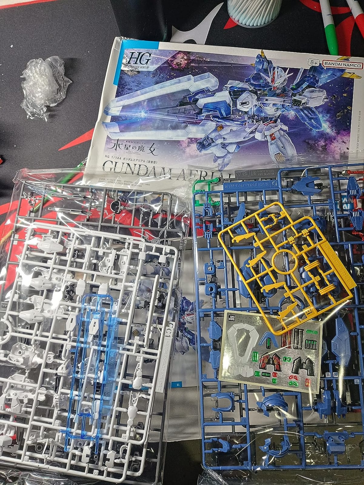 Bandai Hobby - Mobile Suit Gundam: The Witch from Mercury - #19 Gundam Aerial Rebuild HG 1/144 Model Kit customer photo 1