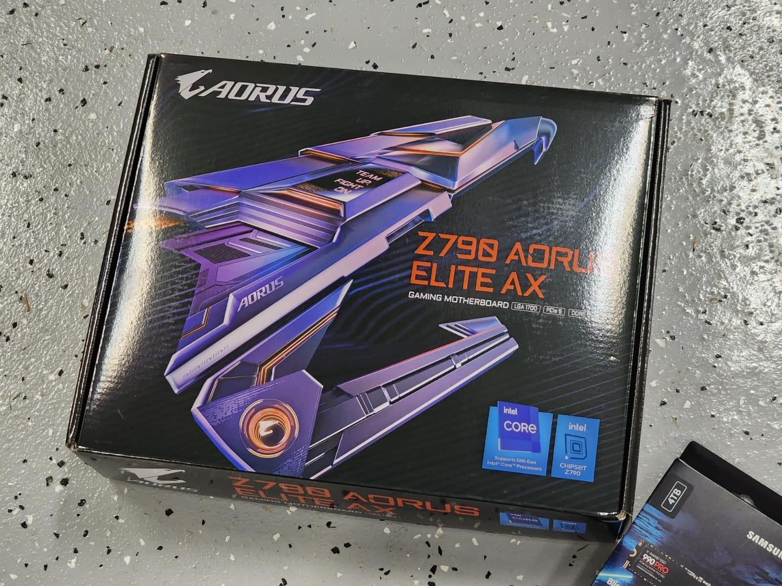 GIGABYTE Z790 AORUS Elite AX LGA 1700 ATX Motherboard, Support Intel Core 14th/13th/12th Gen, DDR5, 16+1+2 Power Phase, 4X M.2, PCIe 5.0, USB-C 3.2, WIFI6E, 2.5GbE, Q-Flash, EZ-Latch, RGB Fusion customer photo 2