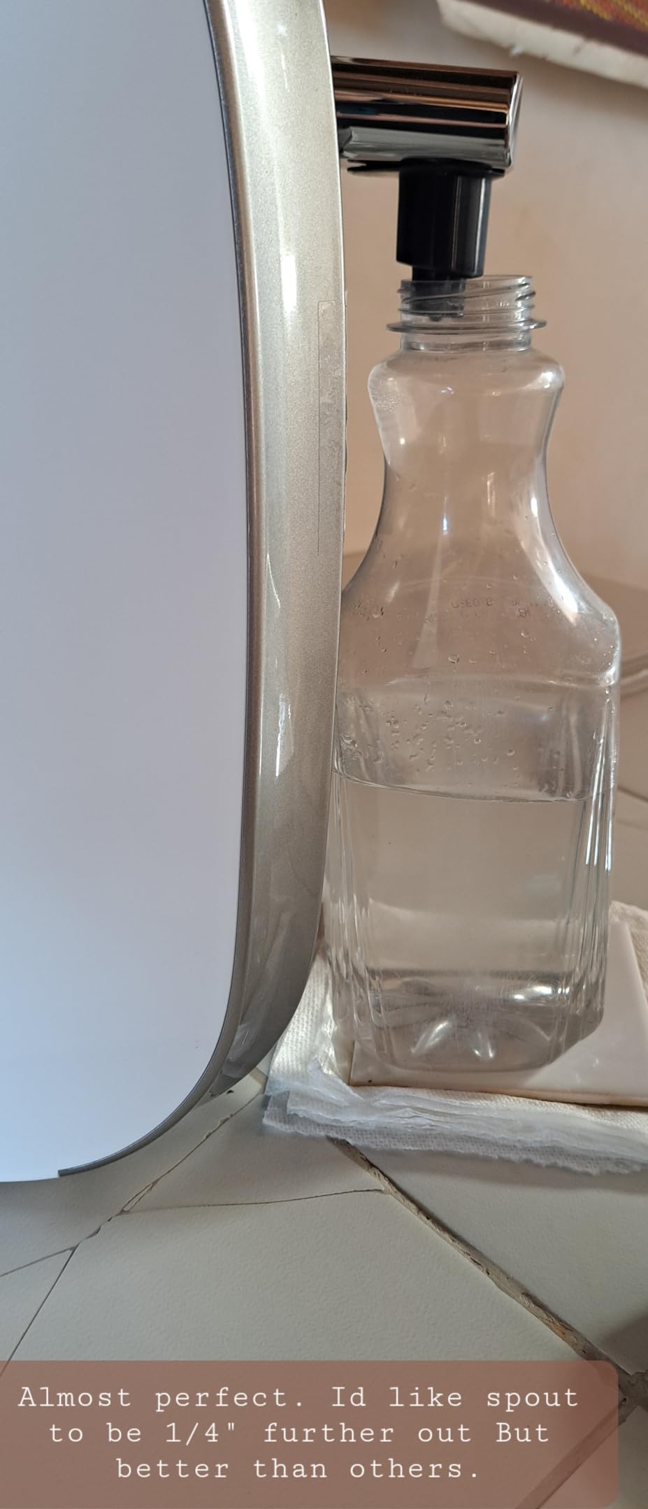 SimPure Y7P-BW UV Countertop Reverse Osmosis Water Filter, 5 Stage RO customer photo 2