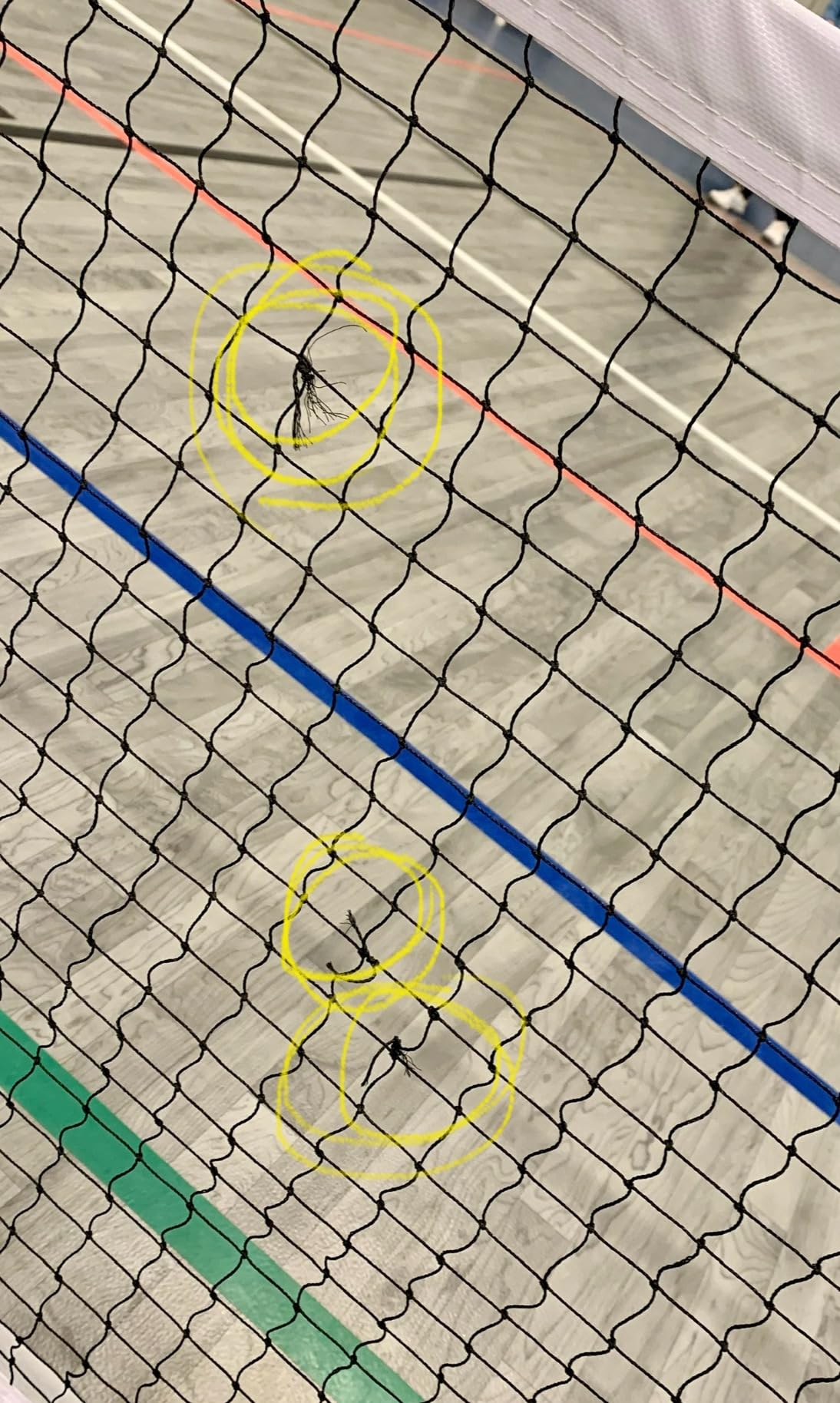 A11N SPORTS Pro Pickleball Net with Wheels, 22 FT Regulation Size customer photo 2