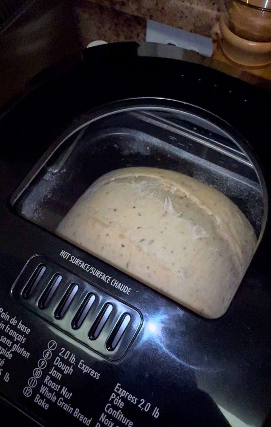 Hamilton Beach Automatic Bread Maker Machine, Digital, 12 Settings + Gluten Free customer photo 1
