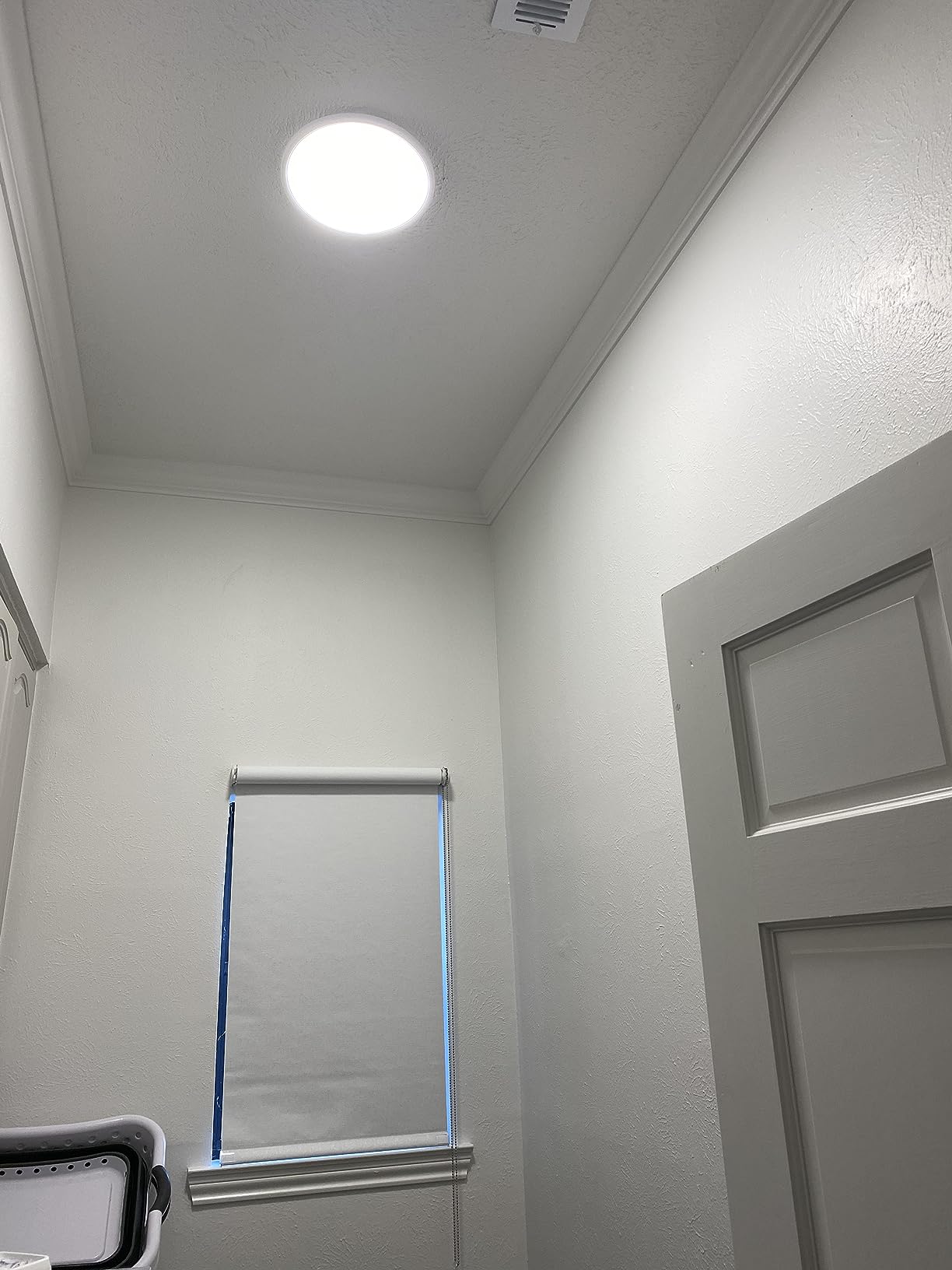 Super Slim 3200LM 12Inch LED Ceiling Lights Flush Mount, Dimmable 3000K 4500K 6000K CCT, Low Profile Surface Mount Light Fixtures, 24W Thin Flat LED Panel Lights for Bedroom Bathroom Kitchen, 2 Packs customer photo 1