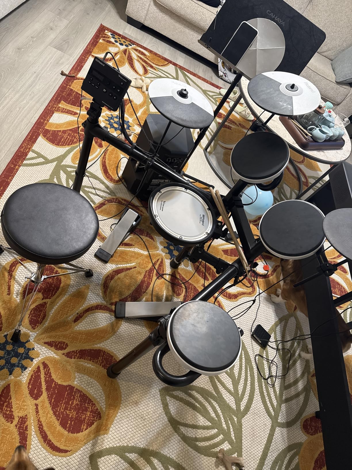 Roland TD-02KV V-Drums | Electronic Drum Kit with Expressive Playability, Noise-Reducing Features, Mesh-Head Snare, Wide Acoustic-Style Playing Layout customer photo 1