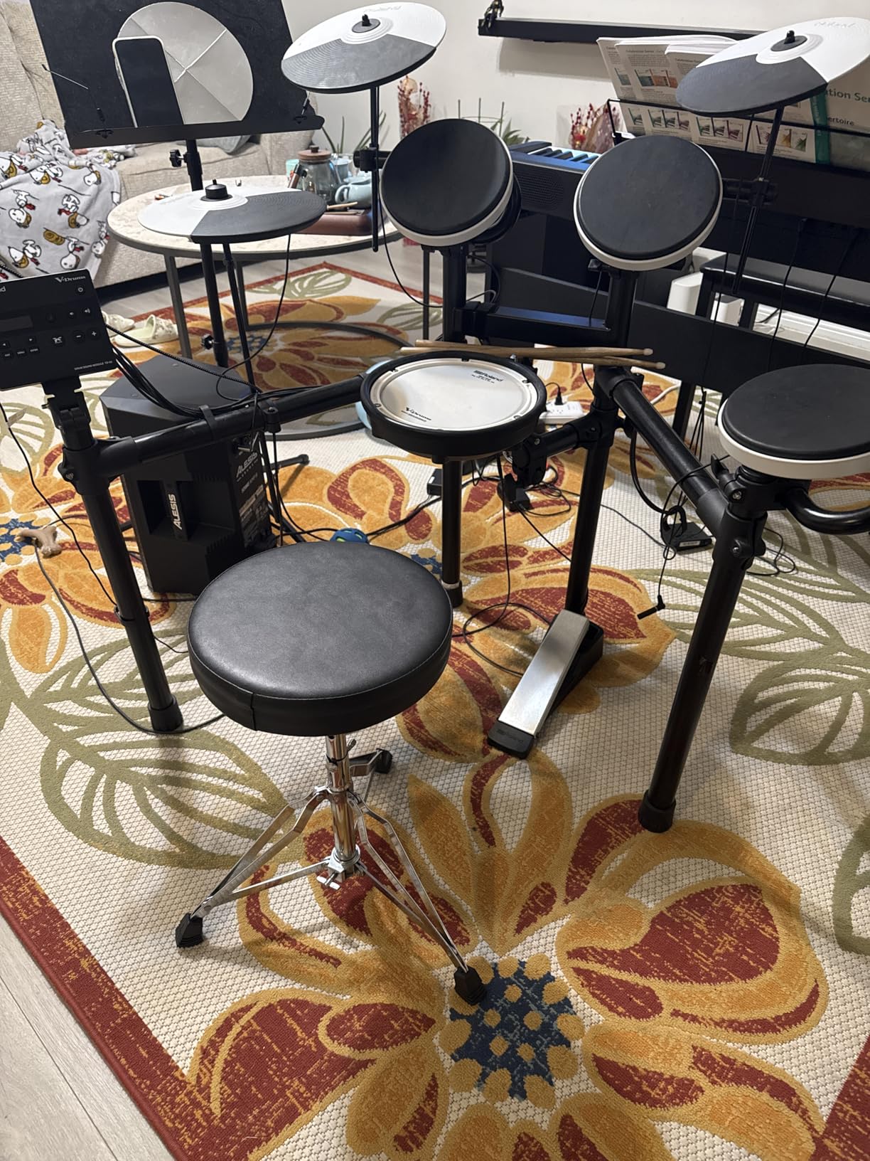 Roland TD-02KV V-Drums | Electronic Drum Kit with Expressive Playability, Noise-Reducing Features, Mesh-Head Snare, Wide Acoustic-Style Playing Layout customer photo 2