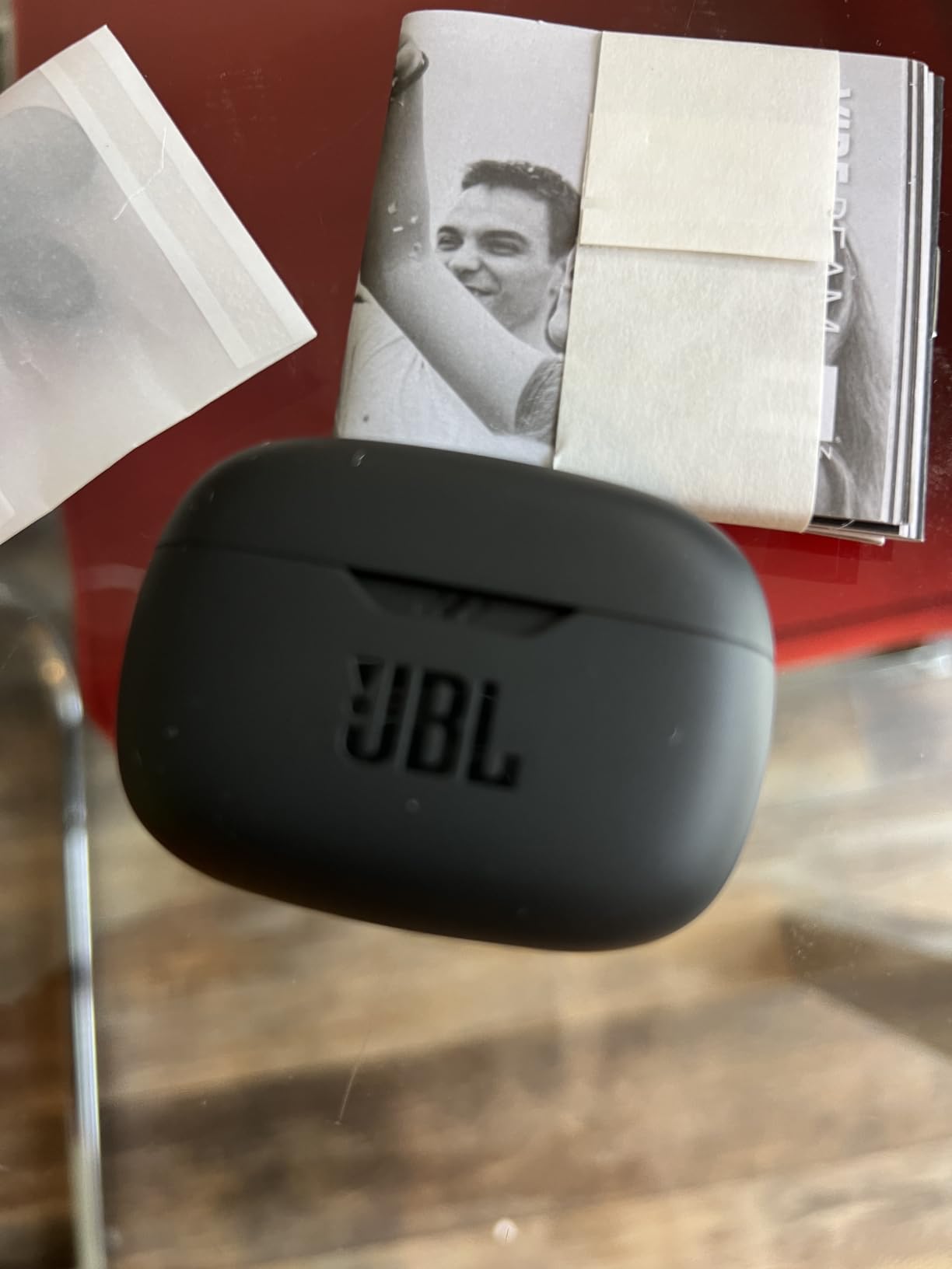 JBL Vibe Beam - True Wireless JBL Deep Bass Sound Earbuds, Bluetooth 5.2, Water & Dust Resistant, Hands-Free Call with VoiceAware, Up to 32 Hours of Battery Life (Black) customer photo 2
