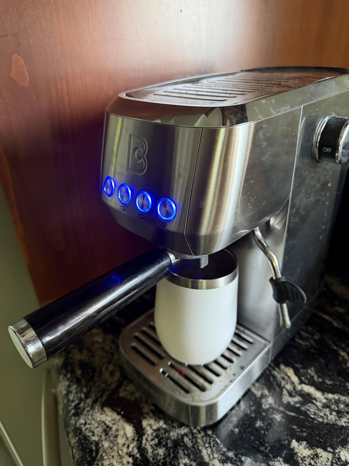 CASABREWS 3700 Essential Stainless Steel Espresso Machine with Steam Wand customer photo 2