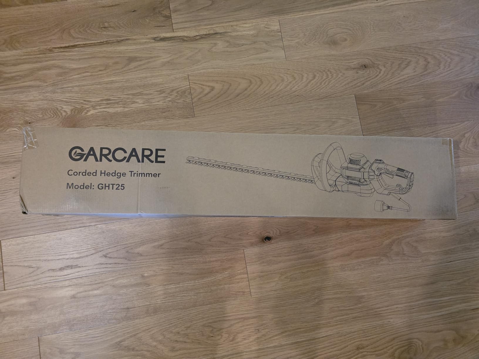 GARCARE Electric Hedge Trimmer Corded 4.8Amp 24inch Dual-Action Laser Blade, Heavy-Duty Tree Trimmer Branch Cutter, 180° Rotating Handle, For Lawns, Bushes and Garden Landscaping customer photo 2