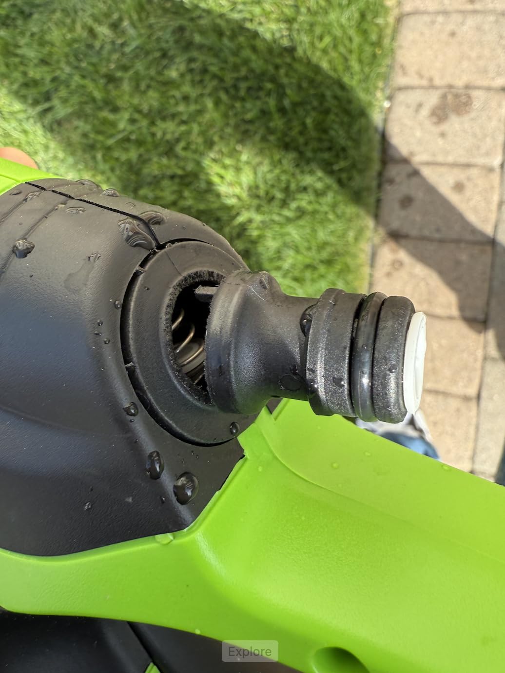 Greenworks 40V (600 PSI 0.8 GPM) Power Cleaner customer photo 1