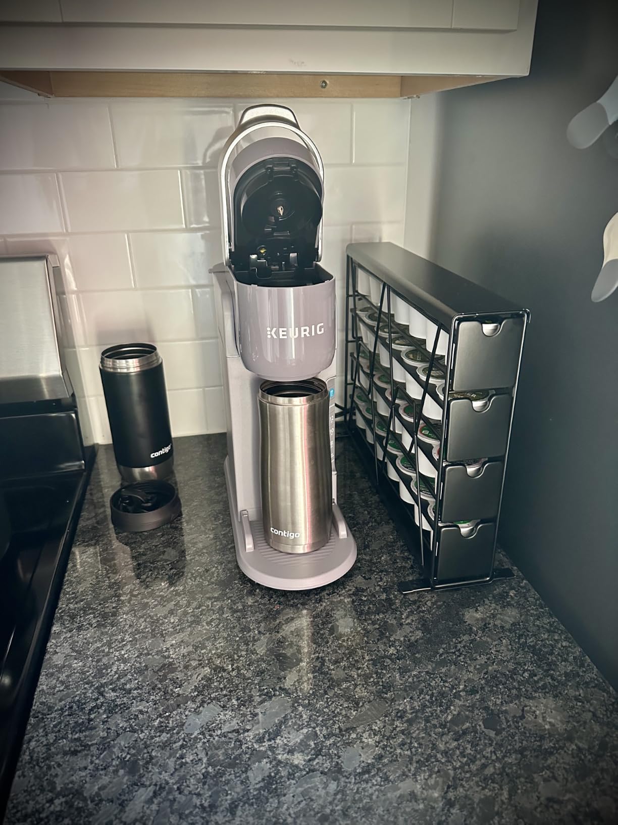 Keurig K-Iced Coffee Maker, Single Serve K-Cup Pod Iced Coffee Maker, With Hot and Cold Coffee Capabilities, Brews Any K-Cup Pod, Gray customer photo 1