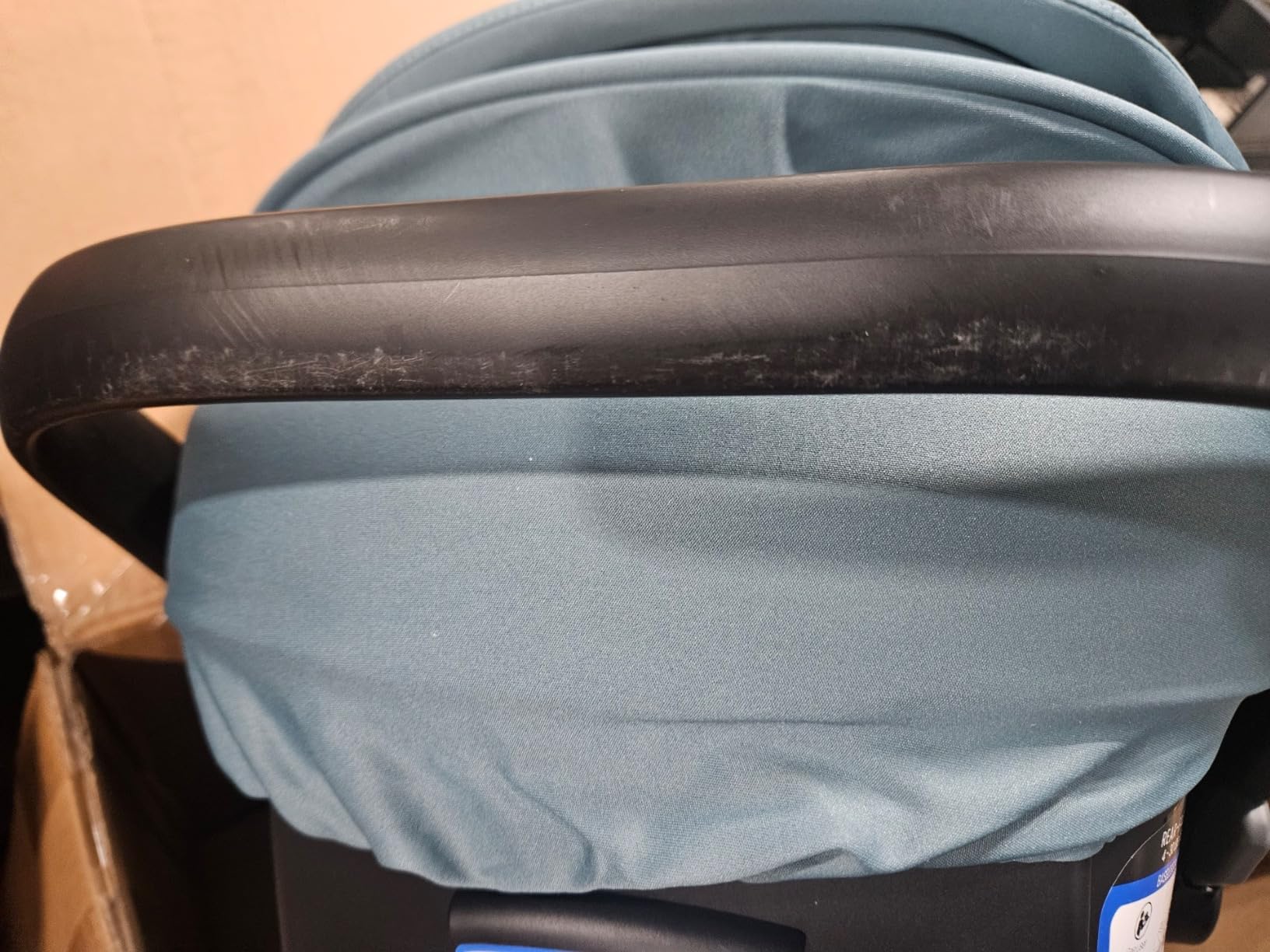 Britax Willow S Infant Car Seat With Alpine Base - Glacier Onyx, Rear Facing Lightweight Baby Car Seat With ClickTight for Easy Installation, Naturally Flame-Retardant SafeWash Fabrics customer photo 1