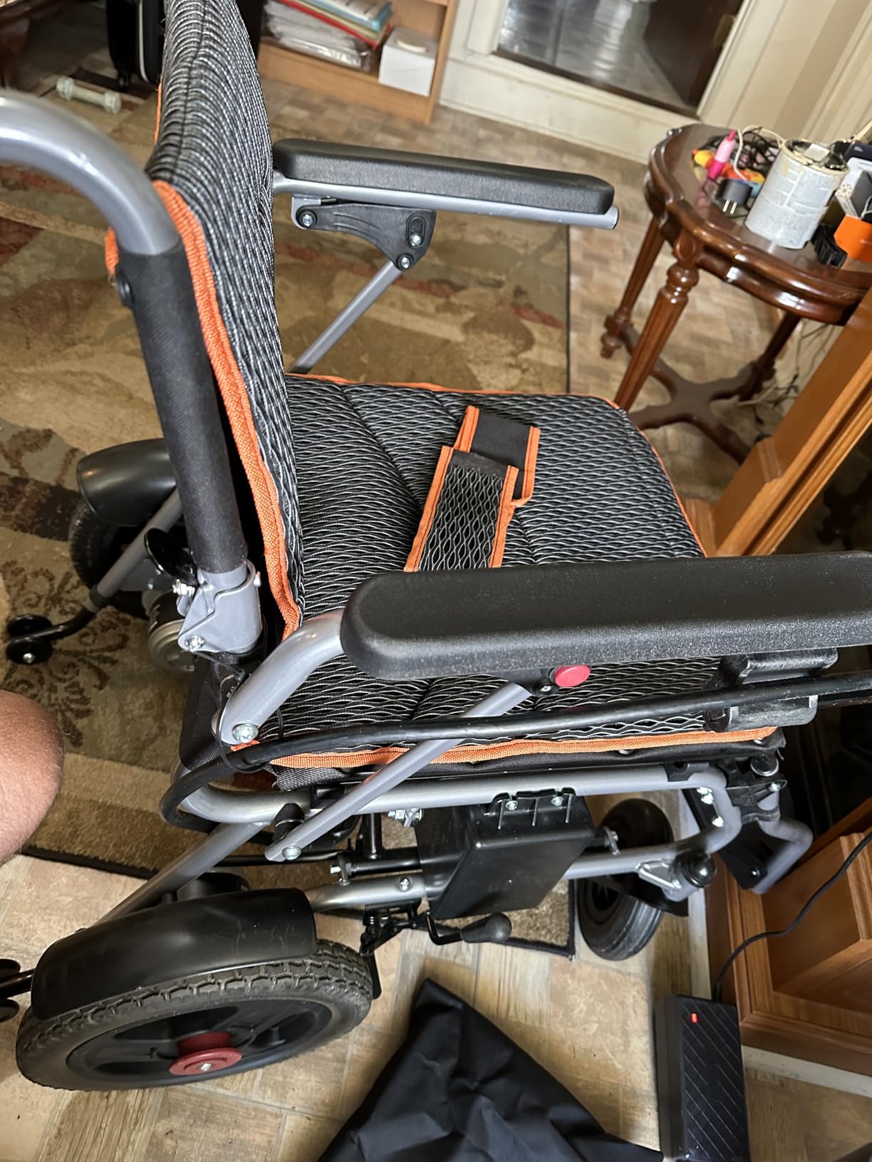 Heavy-Duty All-Terrain Electric Wheelchair for Adults and Seniors | Motorized power chair with a 12Ah battery and a range of 12+ miles for dependable everyday mobility indoors and outdoors customer photo 1